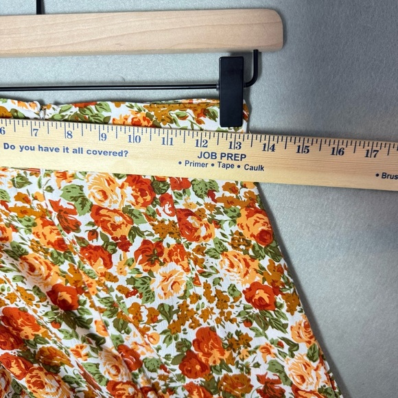 Faithful the Brand Women’s Asiya Skirt in Apricot Le Rose Floral US 8/L Revolve - Picture 10 of 11
